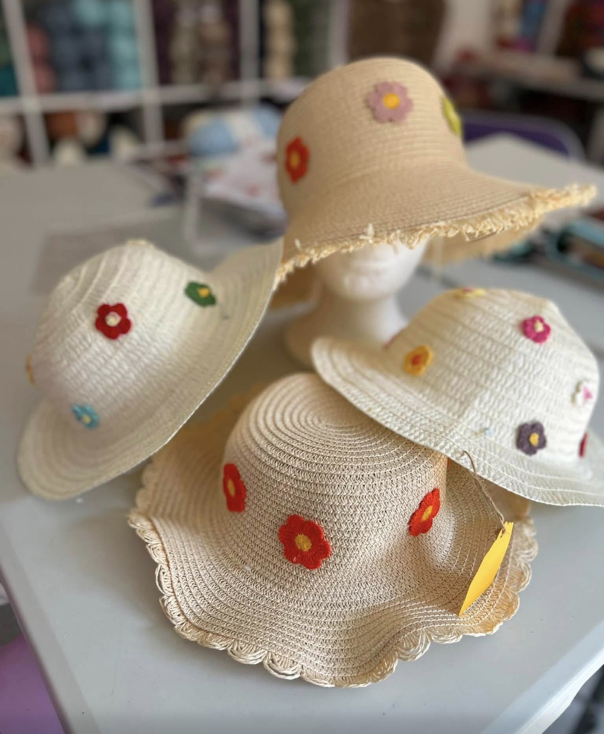 wool crafted hats by the little craft hut Sevenoaks